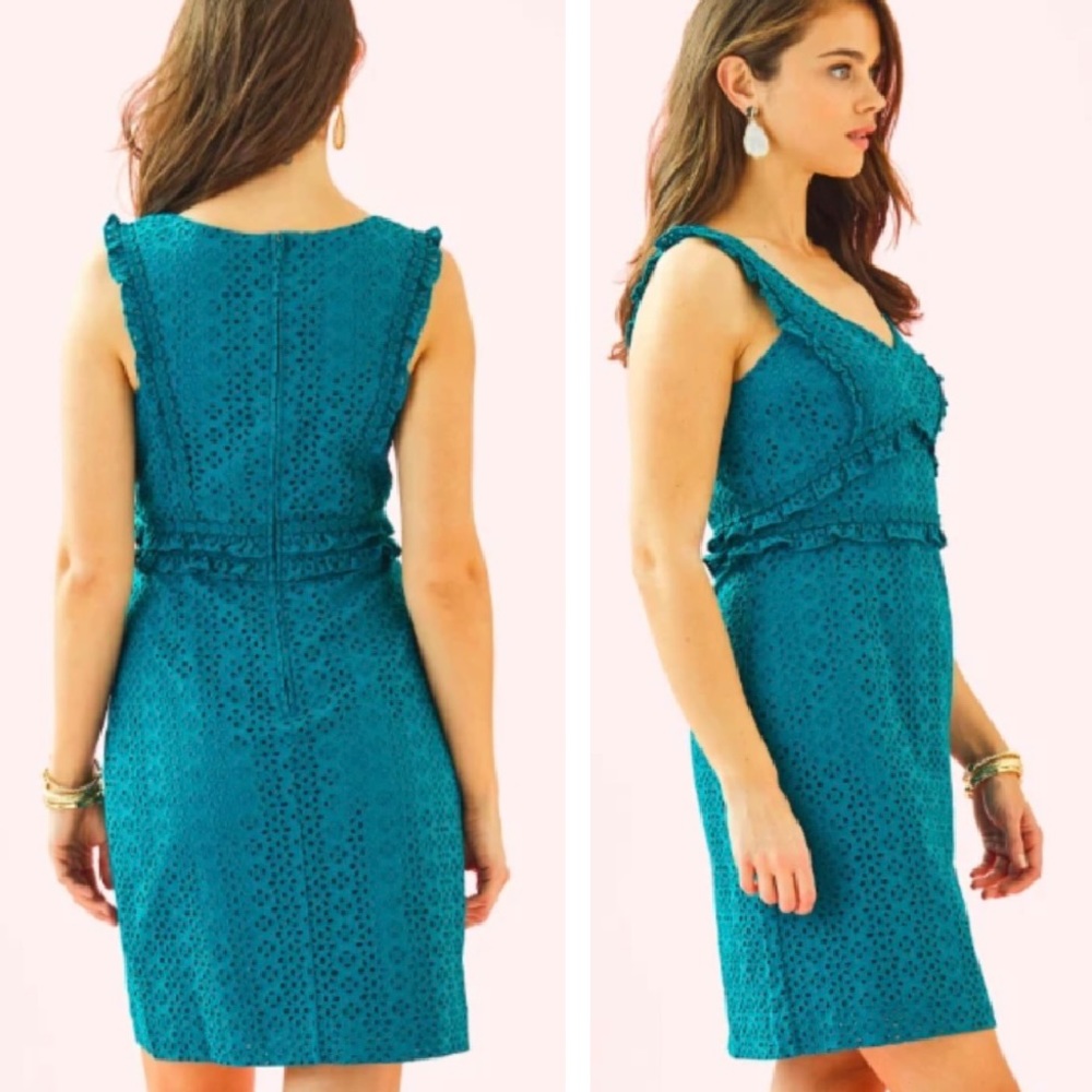 NWT Lilly Pulitzer Kaylee Eyelet Shift Dress